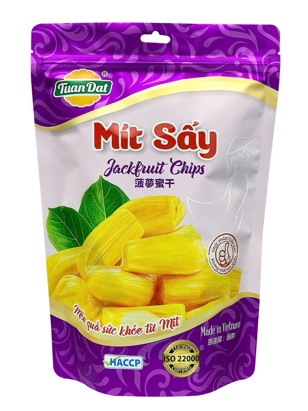 Dried Jạckfruit 200g (Mít sấy giòn)